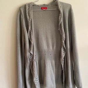 Elle gray cardigan